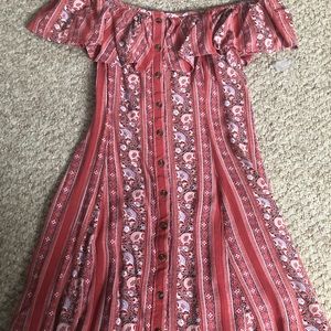Off the shoulder American Eagle dress